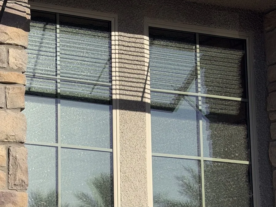 After window cleaning — crystal clear windows Las Vegas
