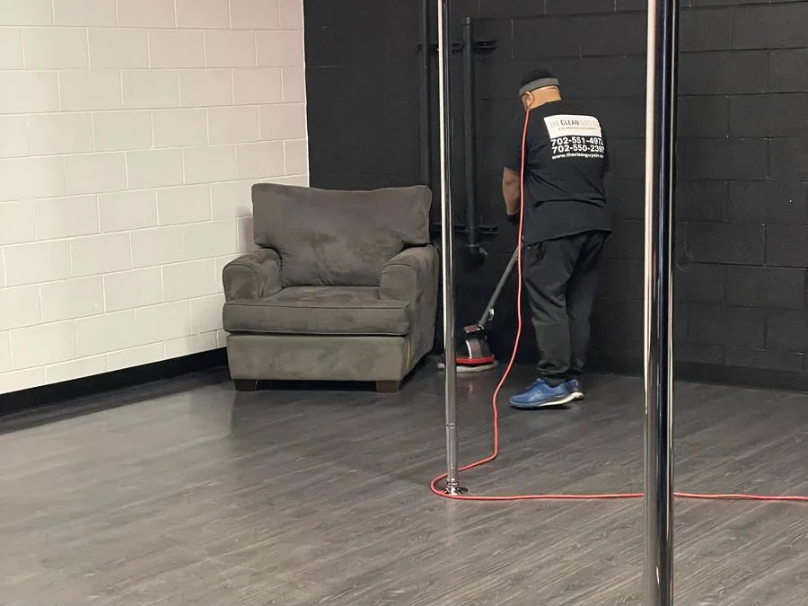 Commercial floor cleaning dance studio Las Vegas