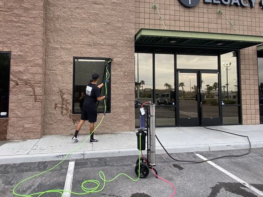 Professional window cleaning in the Las Vegas desert climate — The Clean Guys